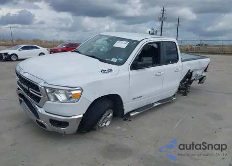 2022 Ram 1500 Big Horn/Lone Star z USA, uszkodzony, nr VIN 1C6RREBT7NN228564